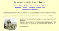 Desktop Screenshot of barnes-history.org.uk